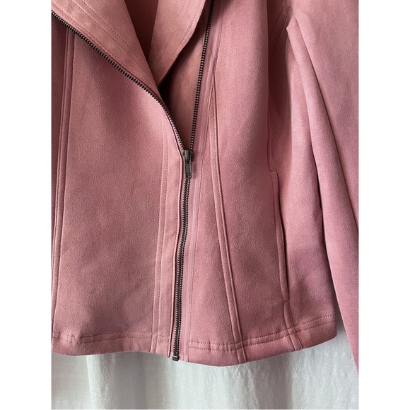 Joe Fresh | Faux Suede Moto Jacket - Picture 2 of 5